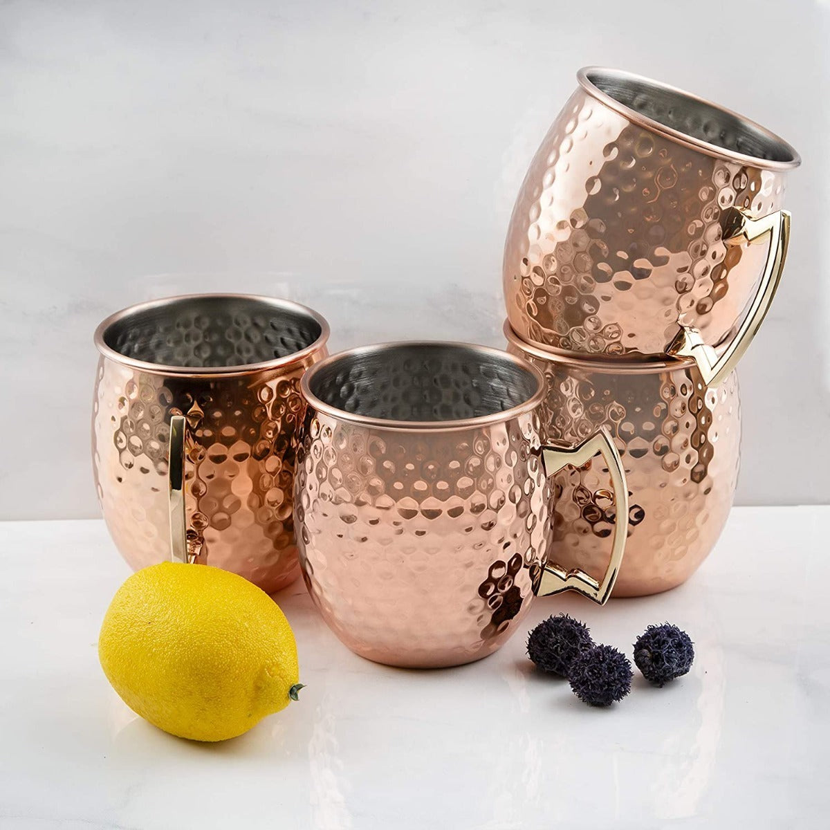 Imagen Taza Moscow Mule Martillada X4 6