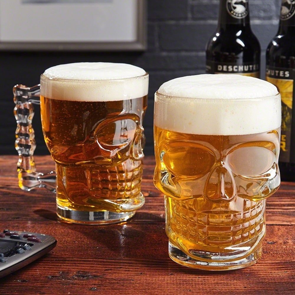 Imagen Vaso Cervecero Skull 500ml x2 2