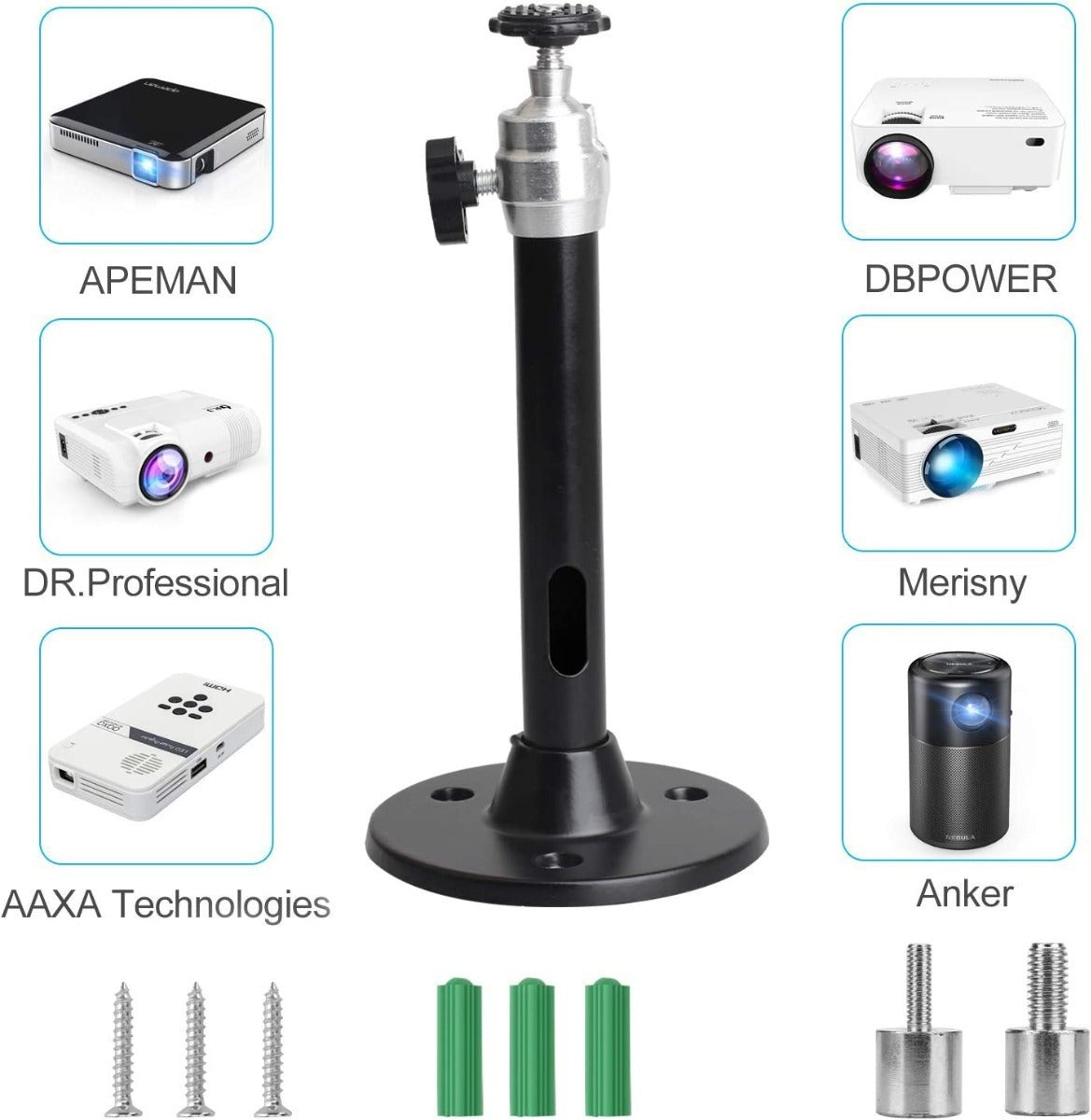 Imagen Soporte de Proyector Universal con Adaptadores 5