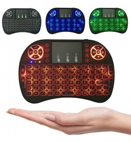 Imagen Teclado Inalámbrico Mini Keyboard Airmouse 4