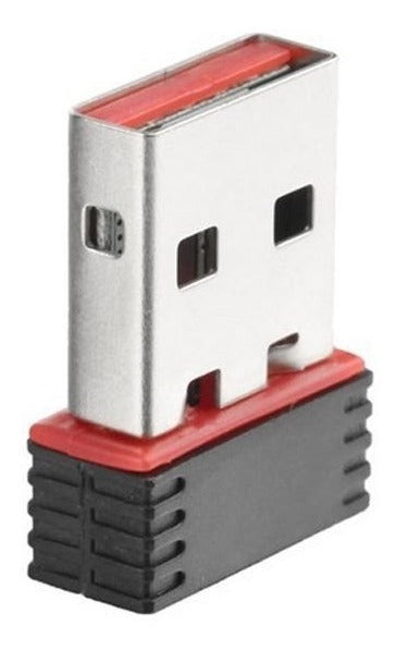 Imagen Tarjeta Nano Adaptador Receptor USB WiFi 150Mbps 1