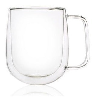 Imagen Taza Doble Pared Borosilicato 350ml X 2 4