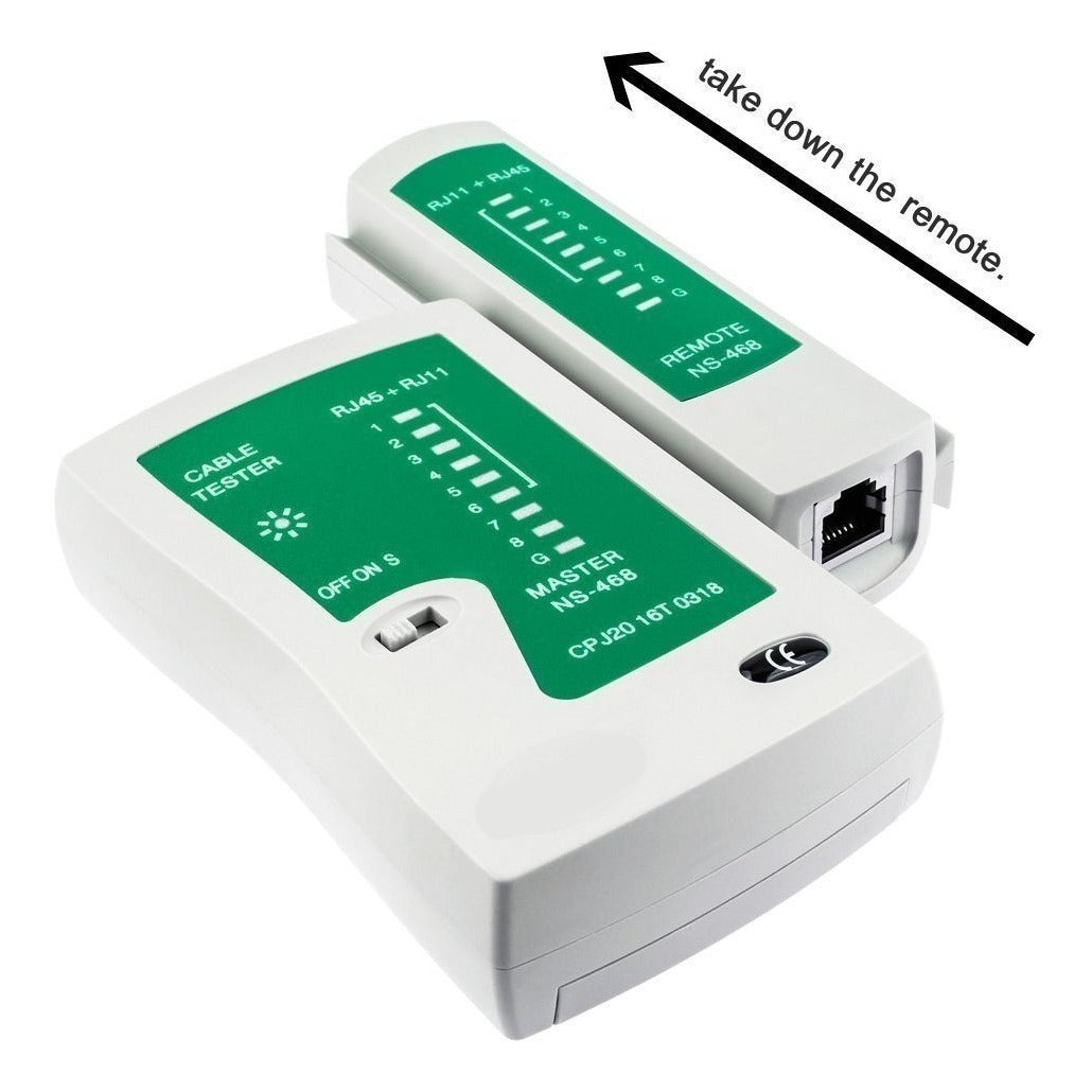 Imagen Tester De Red RJ45 Y RJ11 3