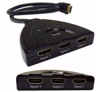 Imagen Switch Selector HDMI - 3 Entradas 1 Salida 2