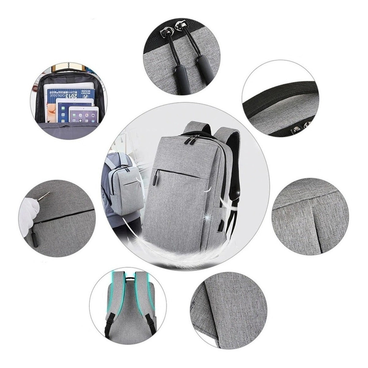 Imagen Morral Urbana Q23 Gris 20L 3