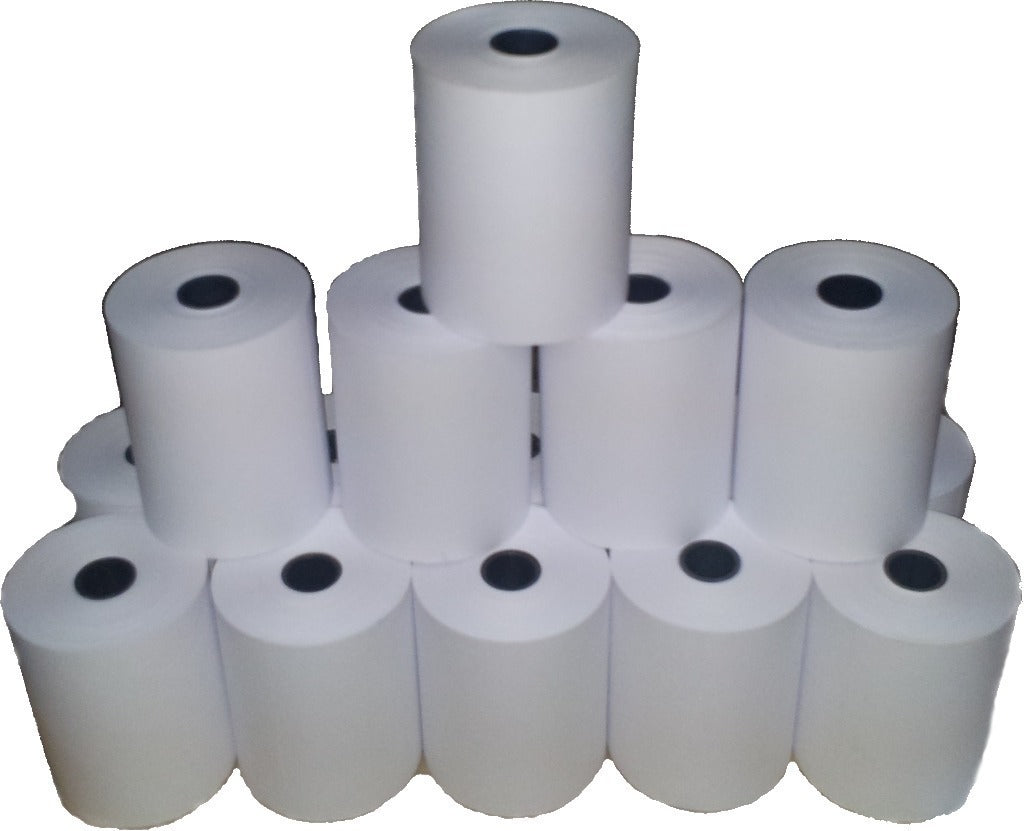 Imagen Rollo Papel Térmico 80mm x 60mts Pack de 20 1