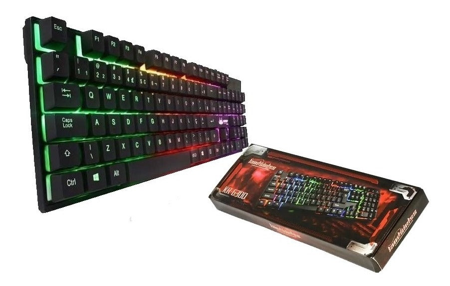 Imagen Teclado Gamer Retroiluminado GX50 1