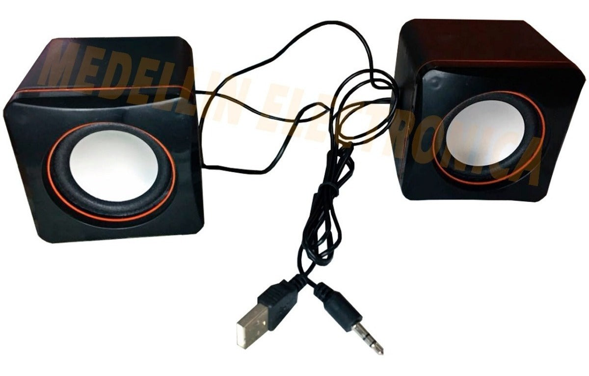 Imagen Parlantes USB para PC y Portátil 3.5mm 4
