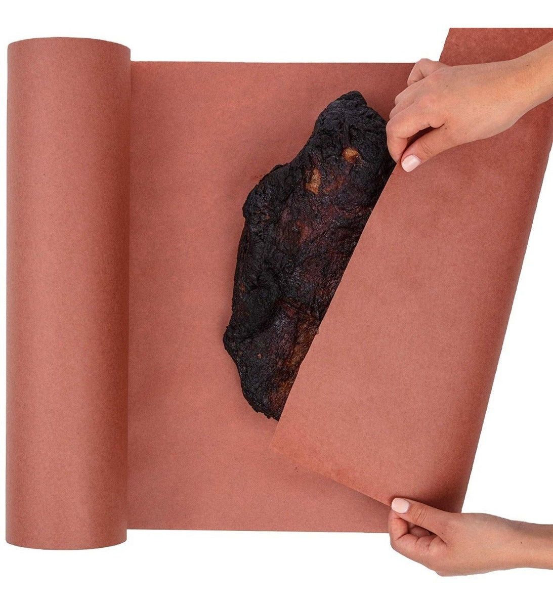 Imagen Rollo Papel Carnicero Rosa 24" x 61 m 2