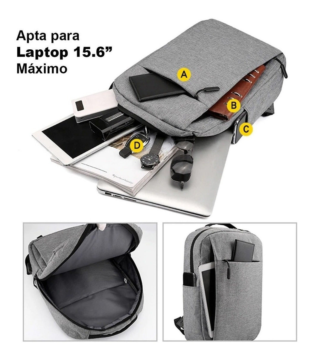 Imagen Morral Urbana Q23 Gris 20L 6