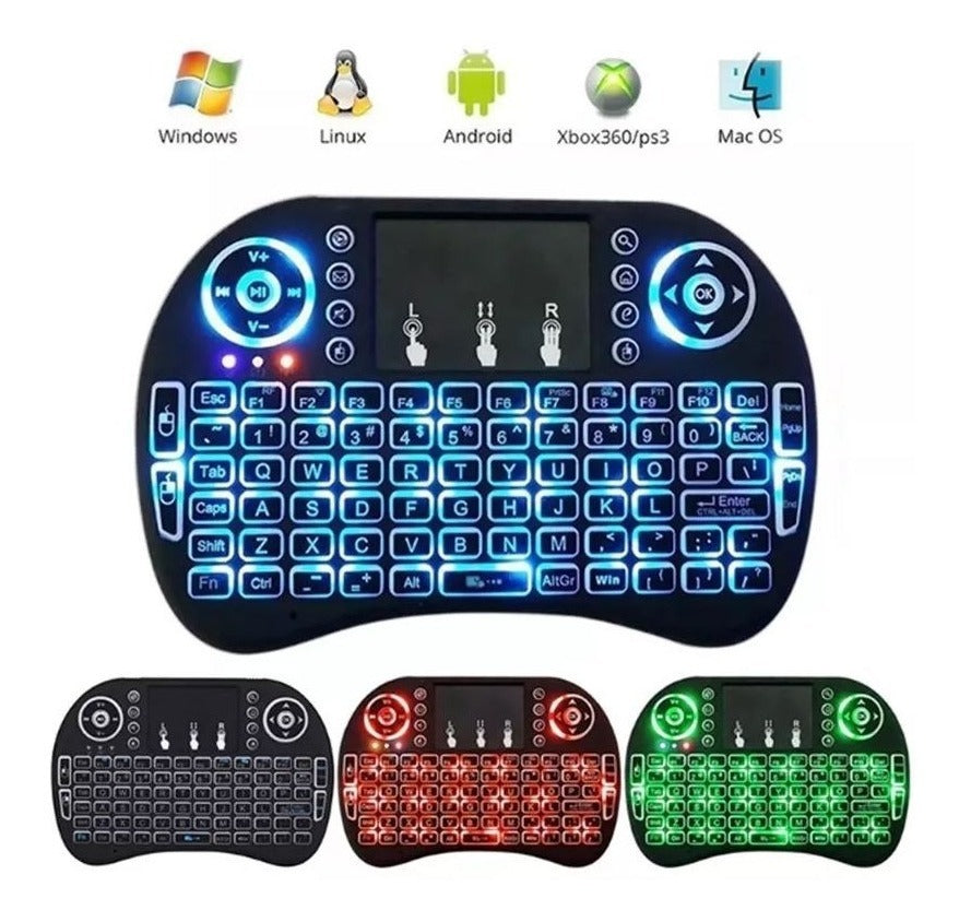 Imagen Teclado Inalámbrico Mini Keyboard Airmouse 3