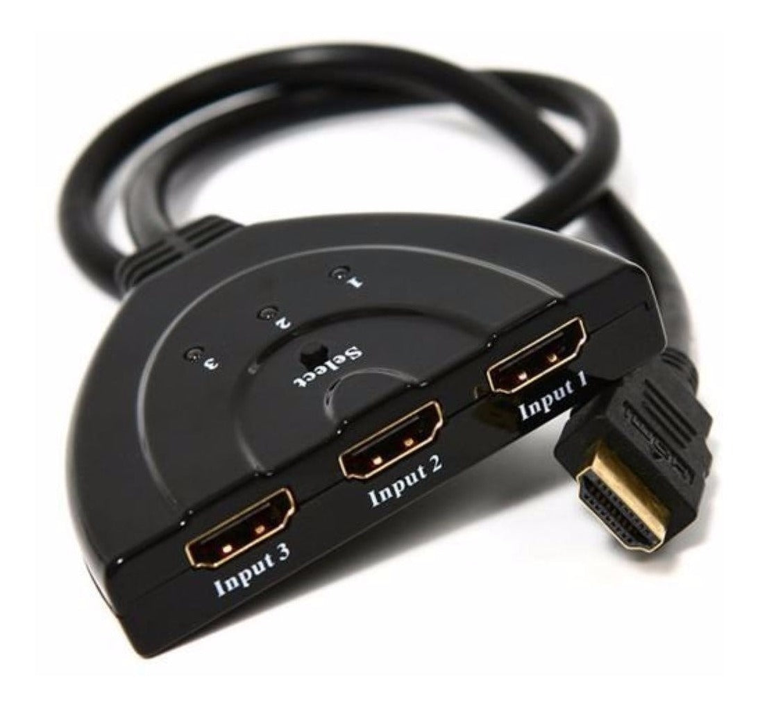 Imagen Switch Selector HDMI - 3 Entradas 1 Salida 1