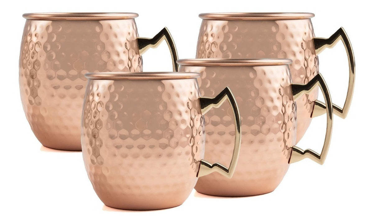 Imagen Taza Moscow Mule Martillada X4 1