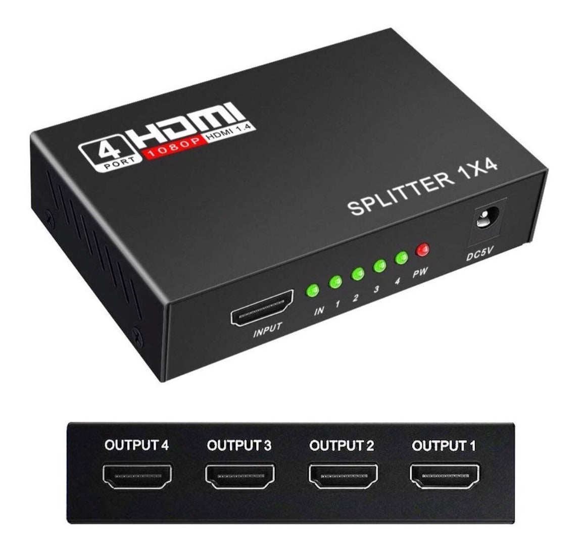 Imagen Splitter HDMI 1x4 Full HD 1080p 1