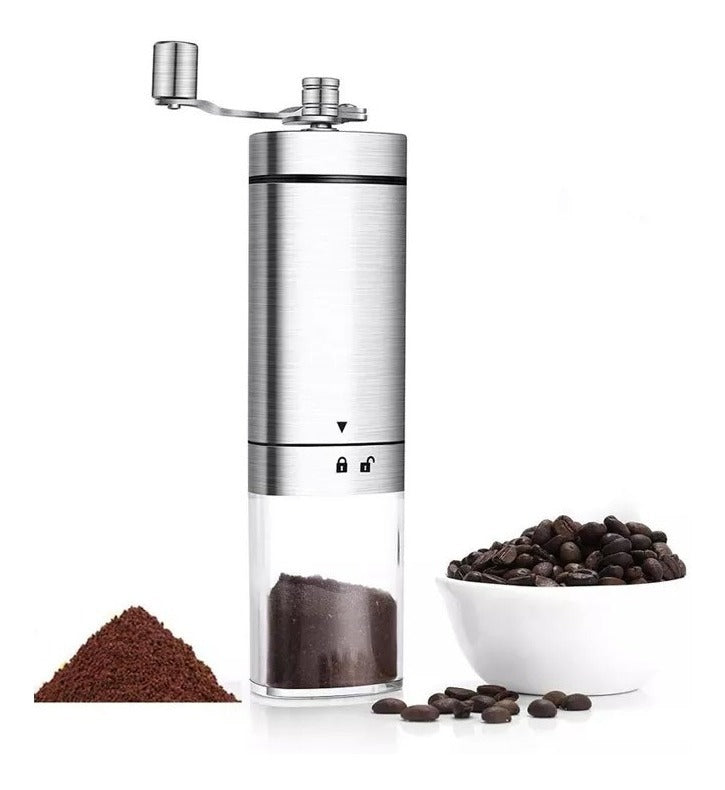 Imagen Molino Manual de Café en Acero y Vidrio 1