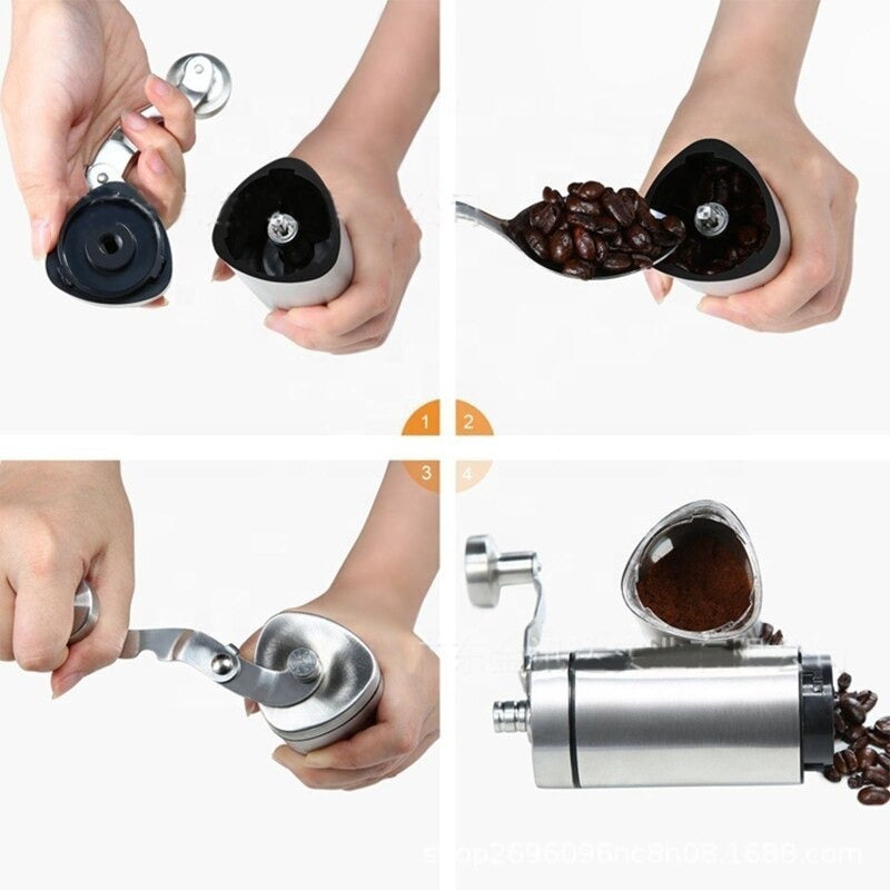 Imagen Molino Manual de Café en Acero y Vidrio 6