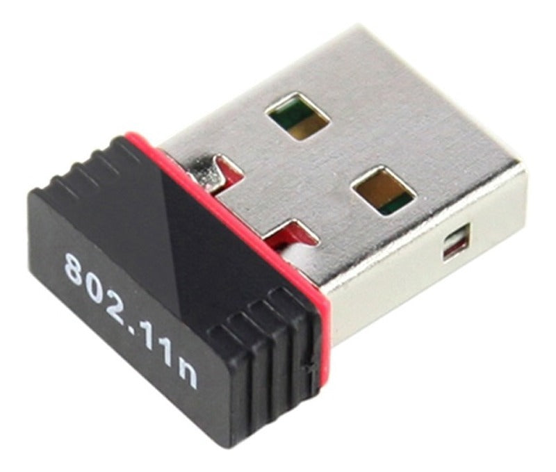 Imagen Tarjeta Nano Adaptador Receptor USB WiFi 150Mbps 2