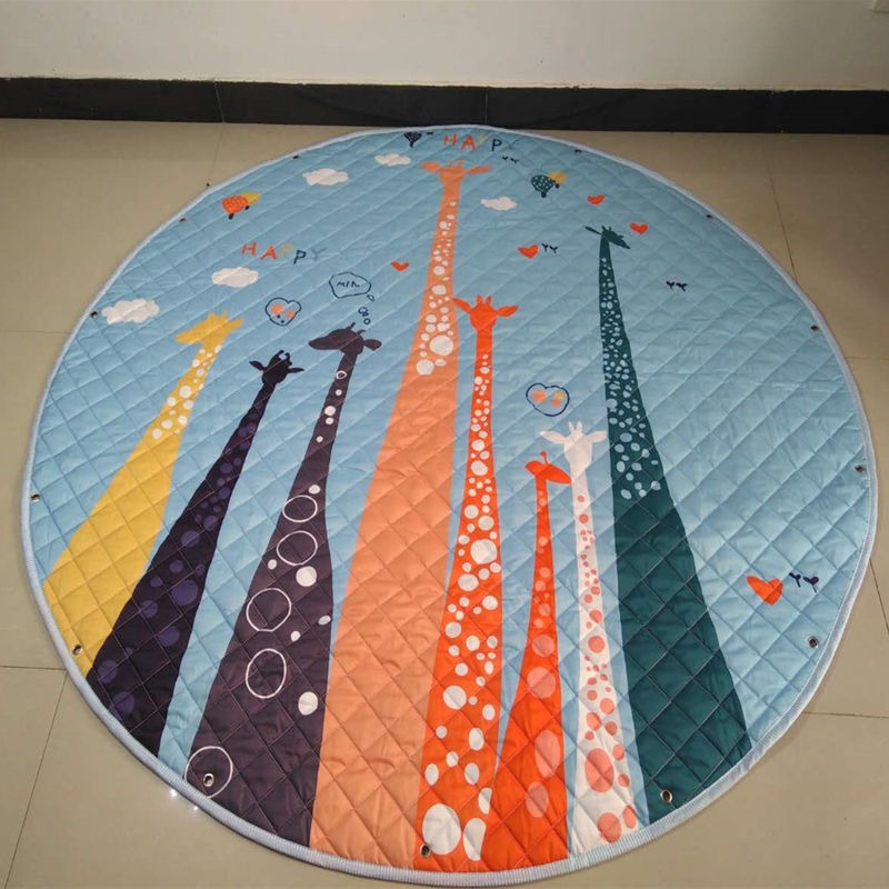 Alfombra Jirafas 84Cm Diámetro