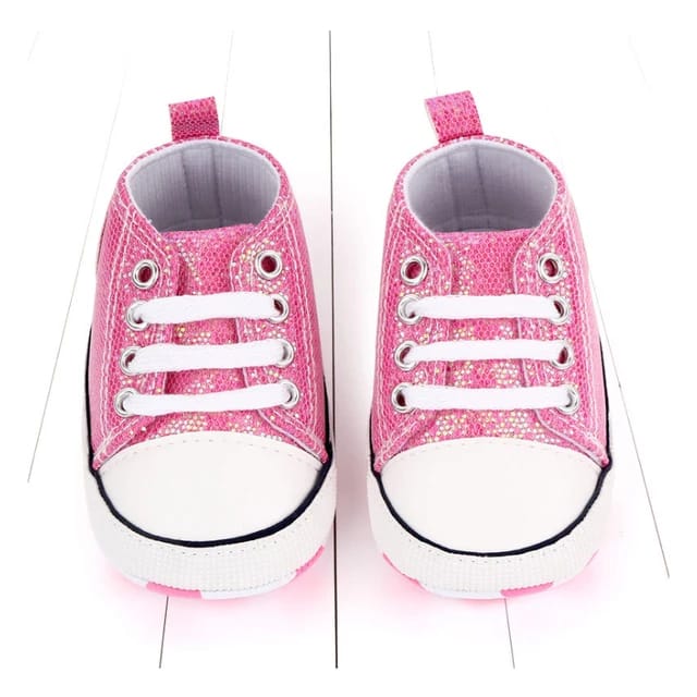 Tenis Baby Converse Brillos