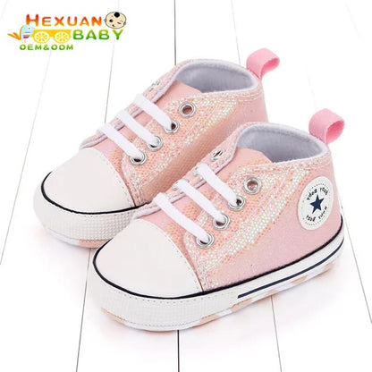 Tenis Baby Converse Brillos