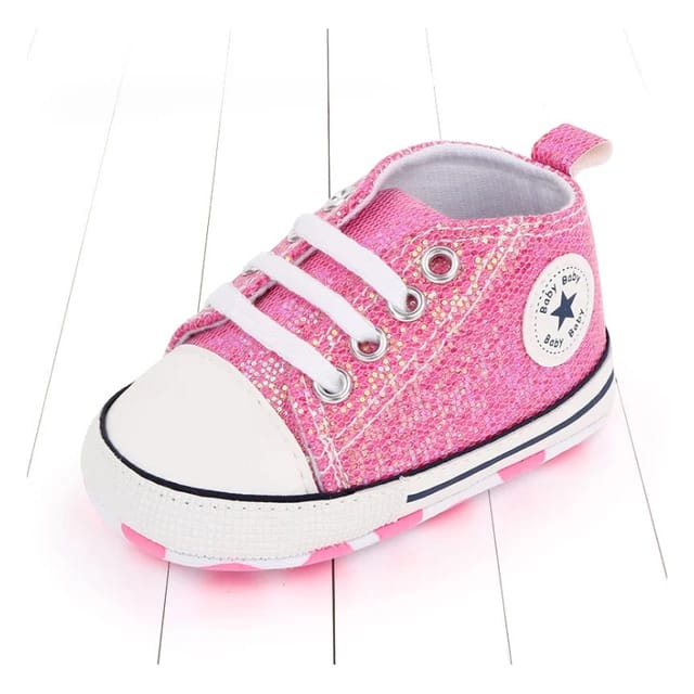 Tenis Baby Converse Brillos