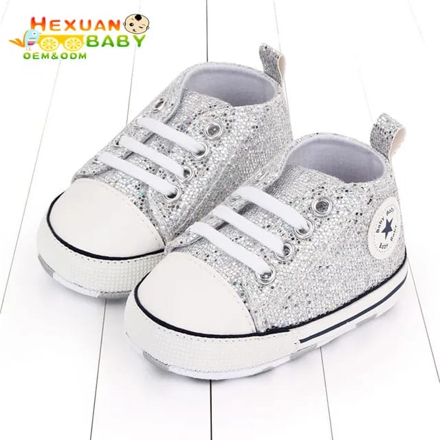 Tenis Baby Converse Brillos