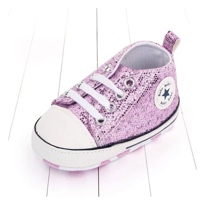 Tenis Baby Converse Brillos