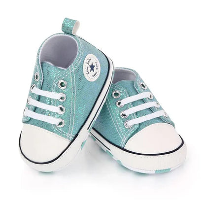 Tenis Baby Converse Brillos