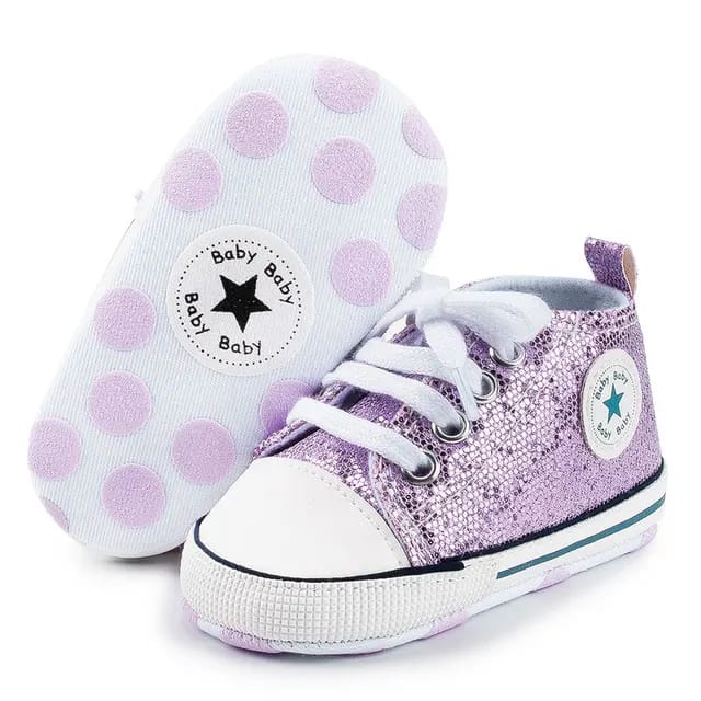 Tenis Baby Converse Brillos