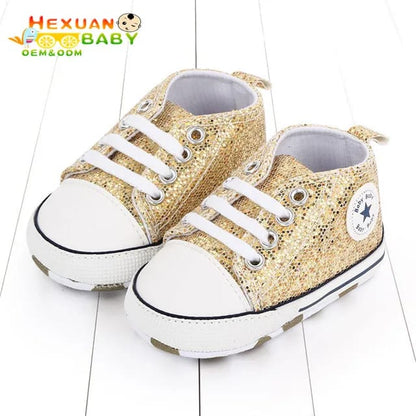 Tenis Baby Converse Brillos